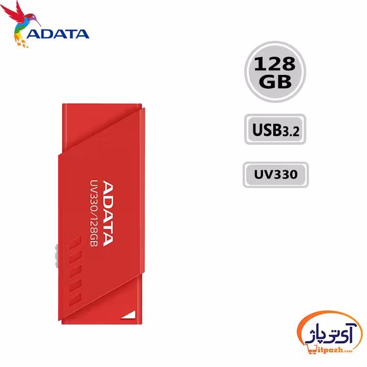 فلش مموری USB3.2 ای دیتا 128 گیگابایت مدل ADATA UV330