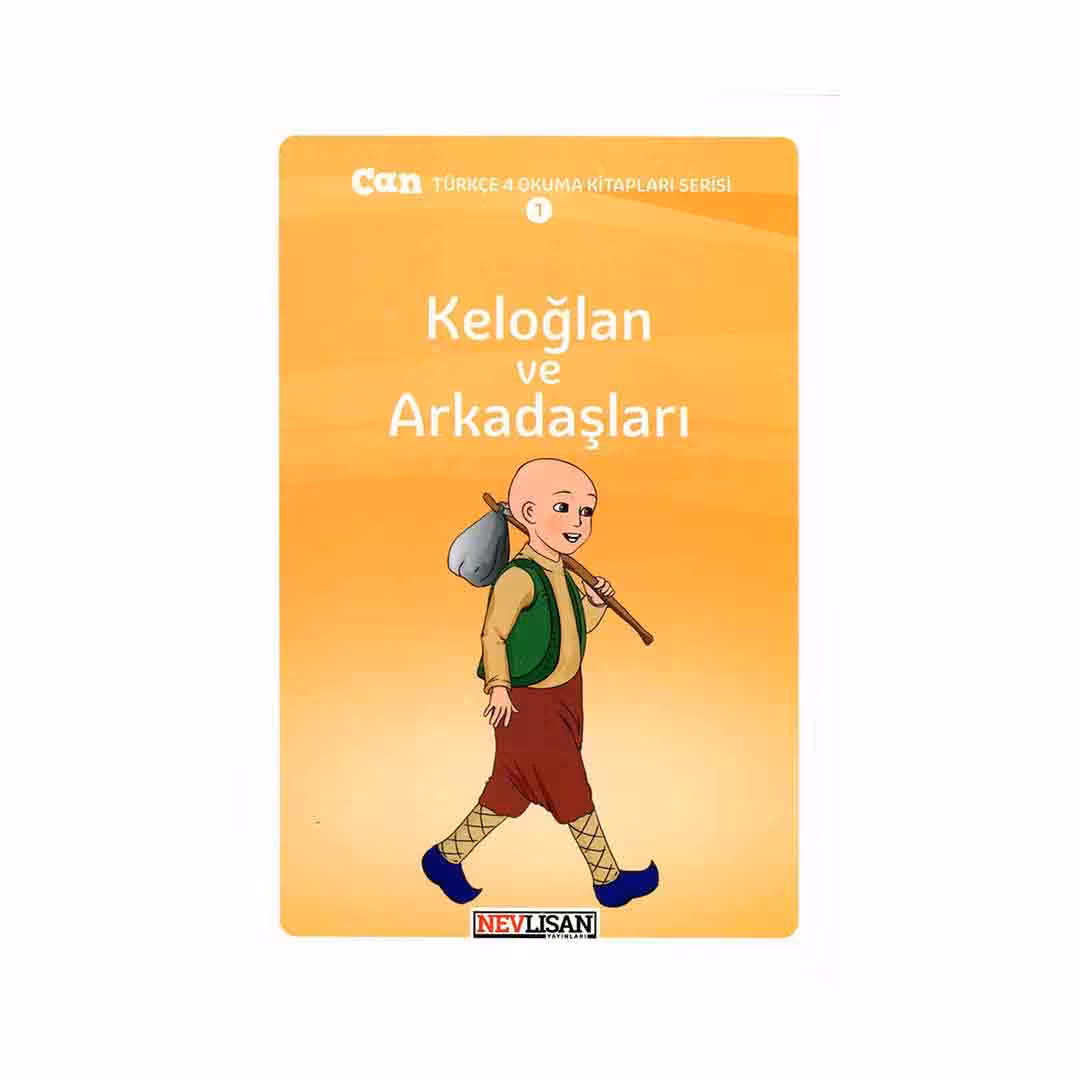 داستان ترکی استانبولی Can Turkce 4 Keloglan Ve Arkadaslari نوشته Tuncay Ozturk