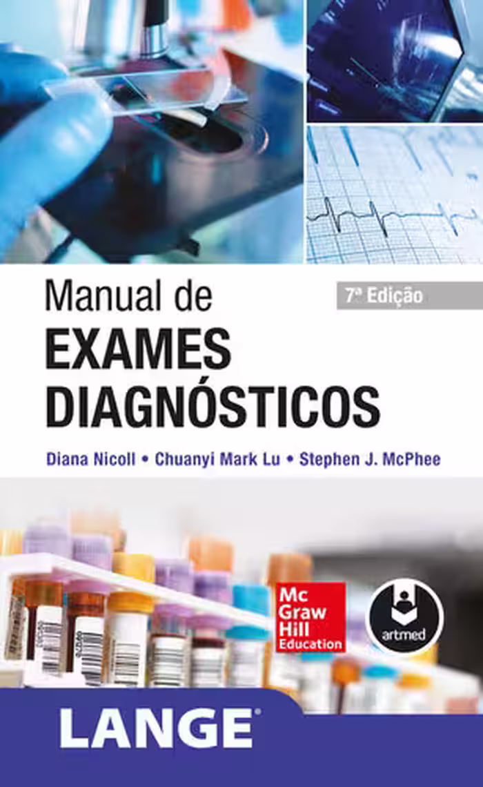 خرید و دانلود نسخه کامل کتاب Manual de Exames Diagnósticos (LANGE)
