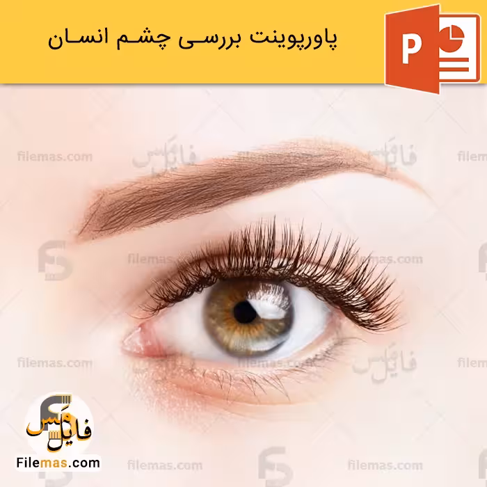 پاورپوینت چشم انسان