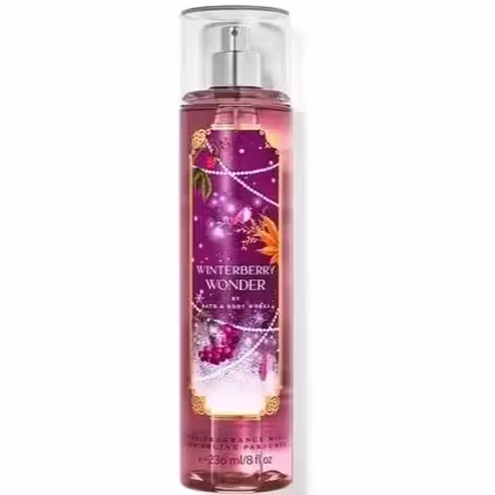 بادی اسپلش زنانه وینتربری واندر بث اند بادی ورکس مدل Bath & Body Works Winterberry Wonder Fine