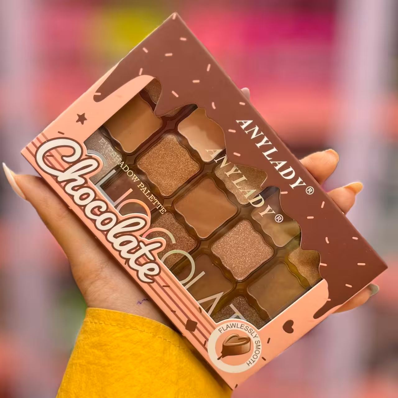 پالت سایه 15 رنگ شکلاتی انی لیدی
