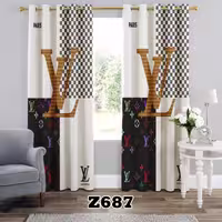 پرده سه بعدی طرح برند