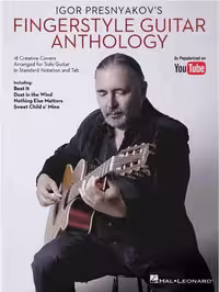 کتاب Igor Presnyakov_Fingerstyle Guitar Anthology (قطعات فینگراستایل برای گیتار آکوستیک)