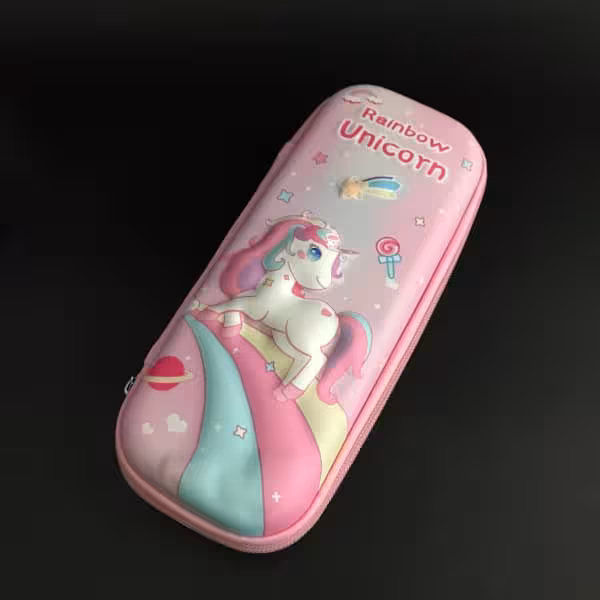 جامدادی مدل یونیکورن طرح rainbow