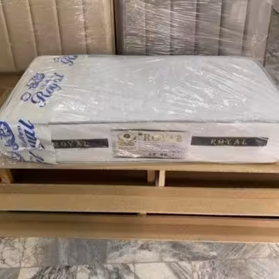 تشک خوشخواب نوزاد کودک رویال طبی فنری با 7سال ضمانت فنر 70در130