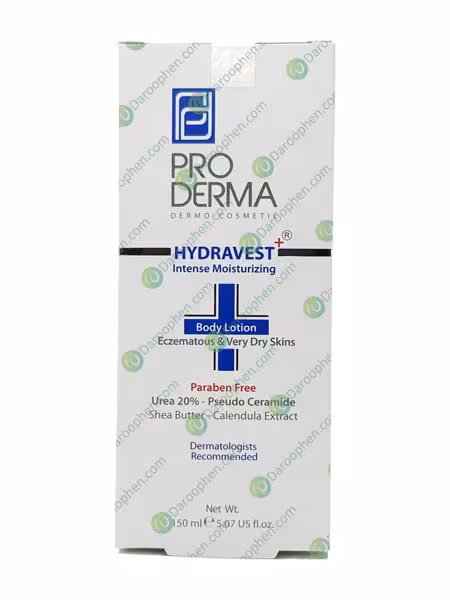 لوسیون بدن حاوی 20 % اوره پرو درما 150 میلی لیتر Pro Derma
