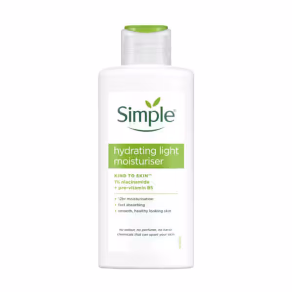 کرم مرطوب کننده لایت سیمپل ( SIMPLE – Hydrating Light Moisturiser 125ml )
