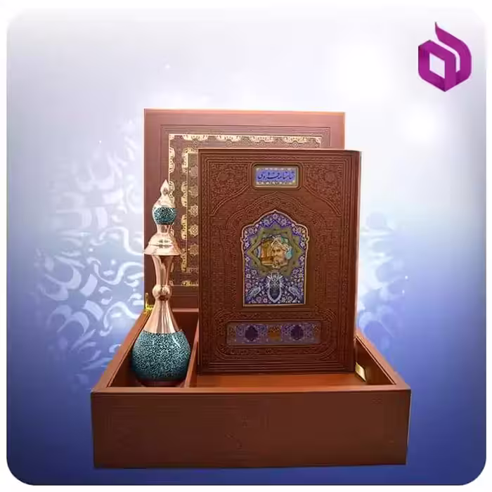 شاهنامه رحلی گلاسه با تنگ فیروزه