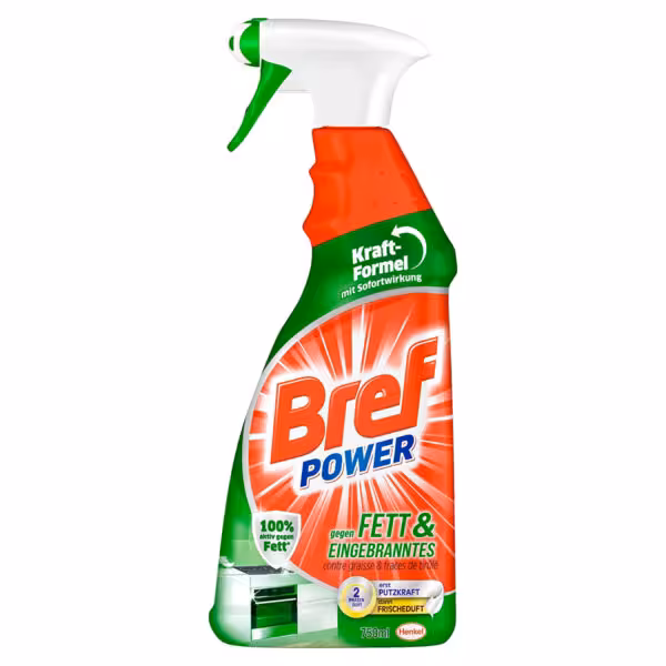 اسپری  جرمگیر و چربی زدا قوی آشپزخانه و گاز برف حجم 750 میل  ساخت آلمان