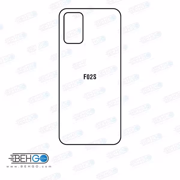 برچسب پشت گوشی سامسونگ Samsung F02S