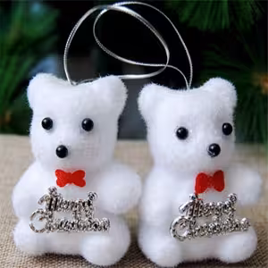 آویز عروسکی برفی