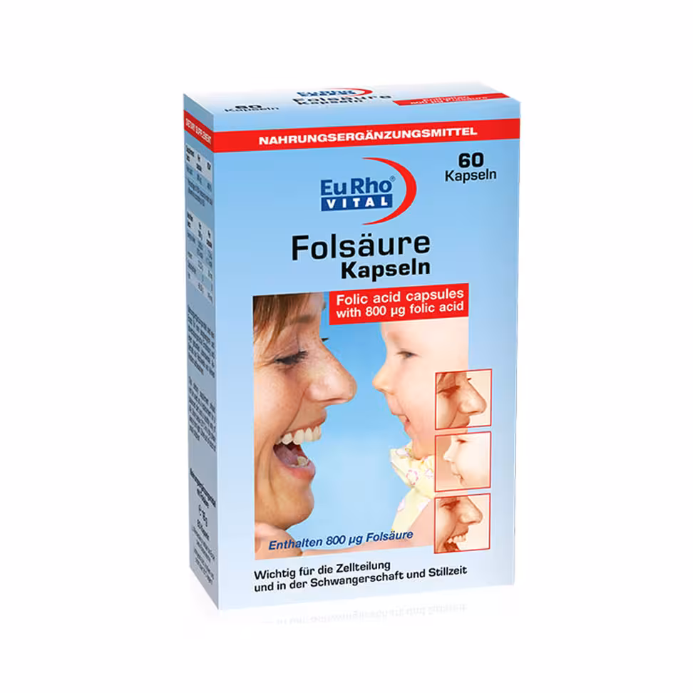 قرص اسید فولیک 800 یوروویتال