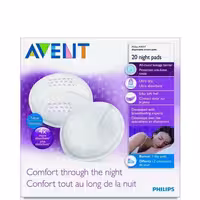 پد سینه 20 عددی ویژه شب فیلیپس اونت Philips Avent