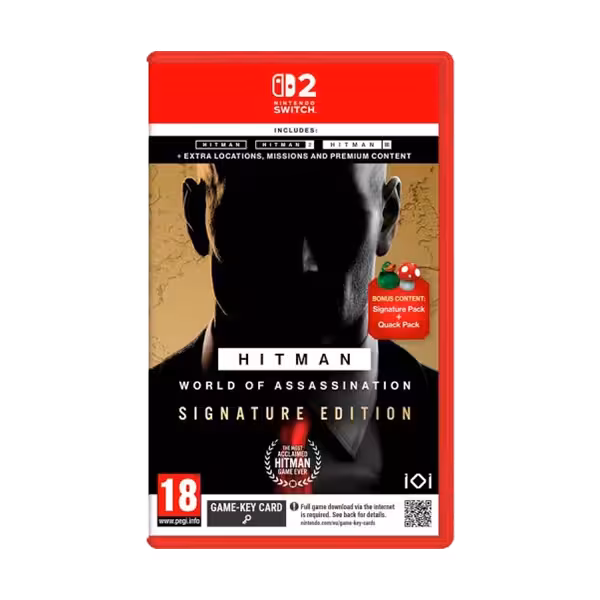 بازی Hitman World of Assassination نسخه Signature برای کنسول Nintendo Switch 2english_title