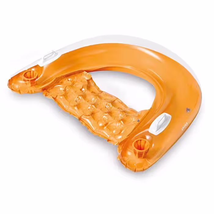 شناور بادی روی آب مبلی نارنجی بزرگسال 58859 orange