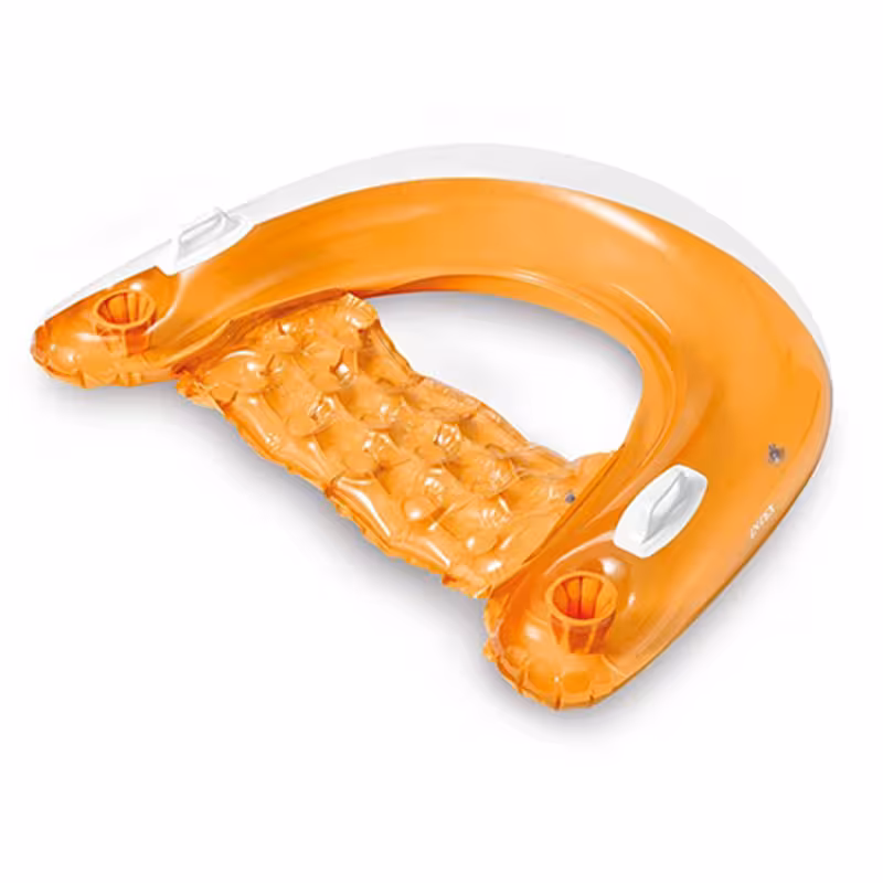 شناور بادی روی آب مبلی نارنجی بزرگسال 58859 orange