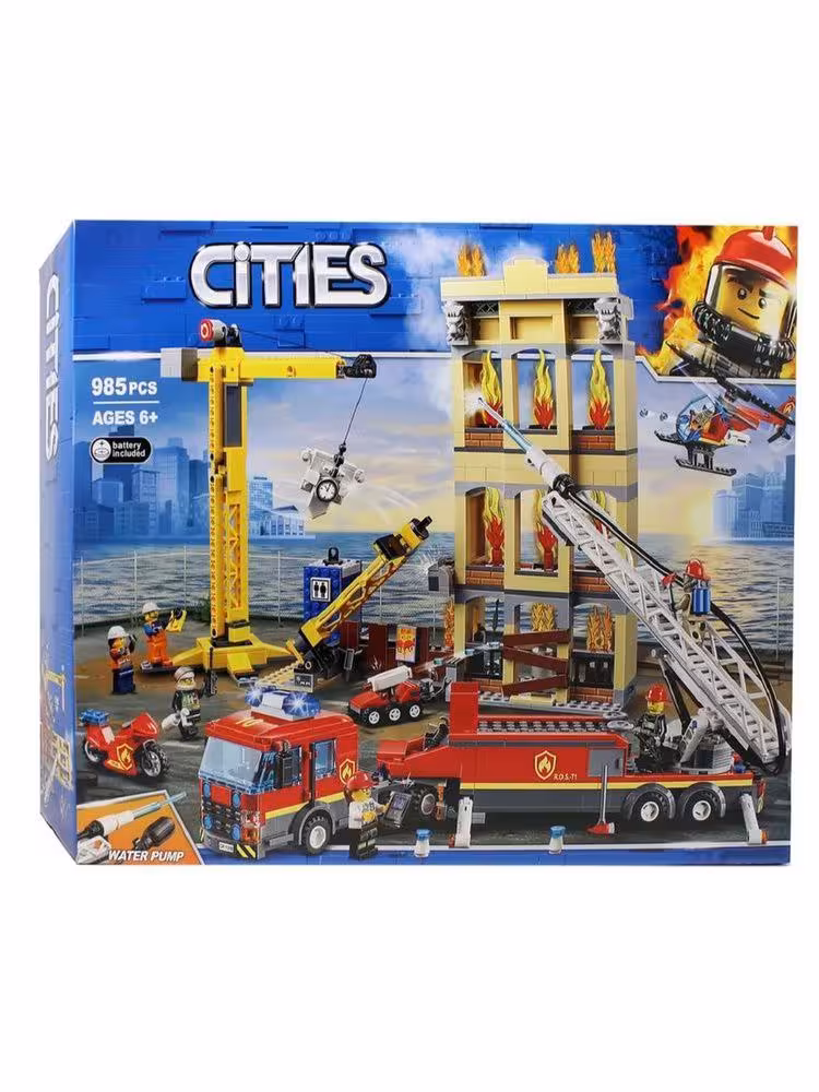 ساختنی مدل امداد آتش نشانی کد 22216