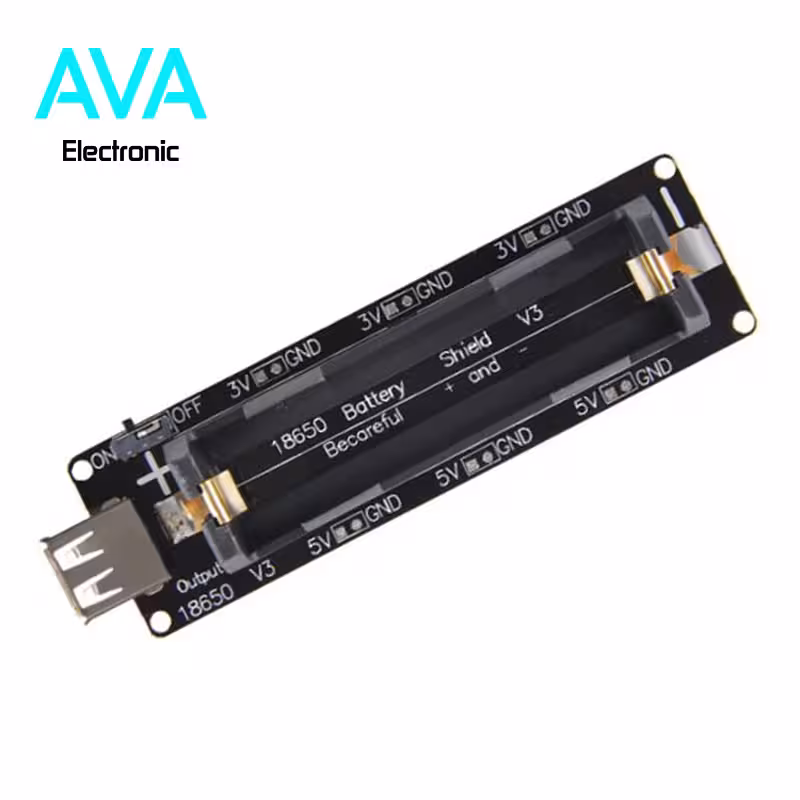 ماژول شارژر و دشارژر باتری لیتیوم یون با خروجی 5V 2A USB