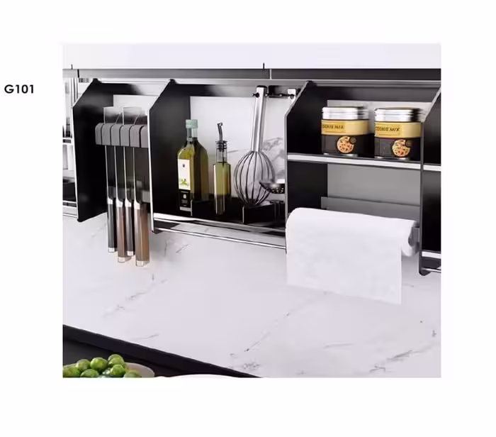 رک بین کابینتی جای ادویه با عرض 83 سانتیمتر فانتونی کد G101
