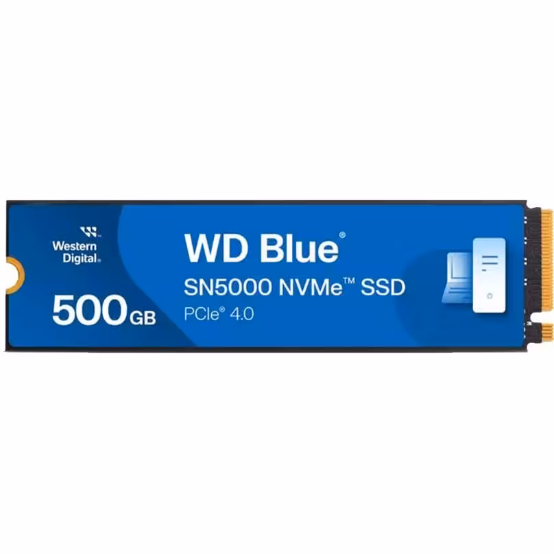 حافظه SSD اینترنال وسترن دیجیتال  Blue SN5000 M.2 2280 NVMe ظرفیت 500 گیگابایت