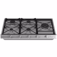 گاز صفحه‌‌‌ای استیل  5 شعله داتیس مدل DS 589