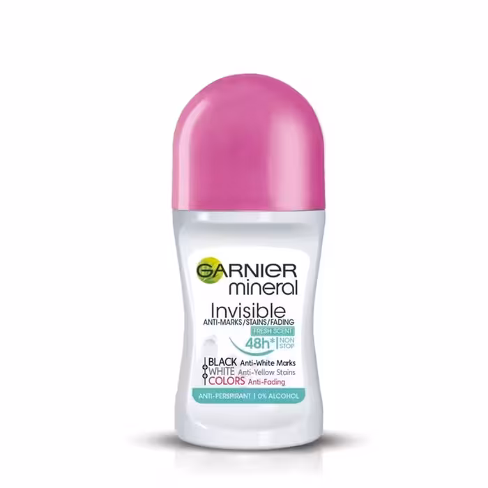 رول ضد تعریق زنانه گارنیر مدل MINERAL FRESH SCENT حجم 50 میل