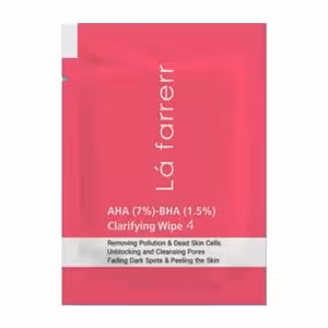 دستمال مرطوب پاکسازی کننده مخصوص پوست‌ صورت و گردن لافارر