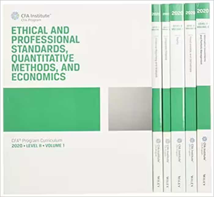 خرید و دانلود کتاب (CFA Program Curriculum 2020 Level II Volumes 1-6 Box Set (CFA Curriculum 2020