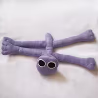عروسک پارچه ای بنفش purple  مجموعه رینبوفرندز  rainbow friends   