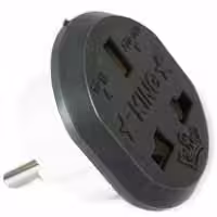 تبدیل 3به2 برق بدون ارت KING