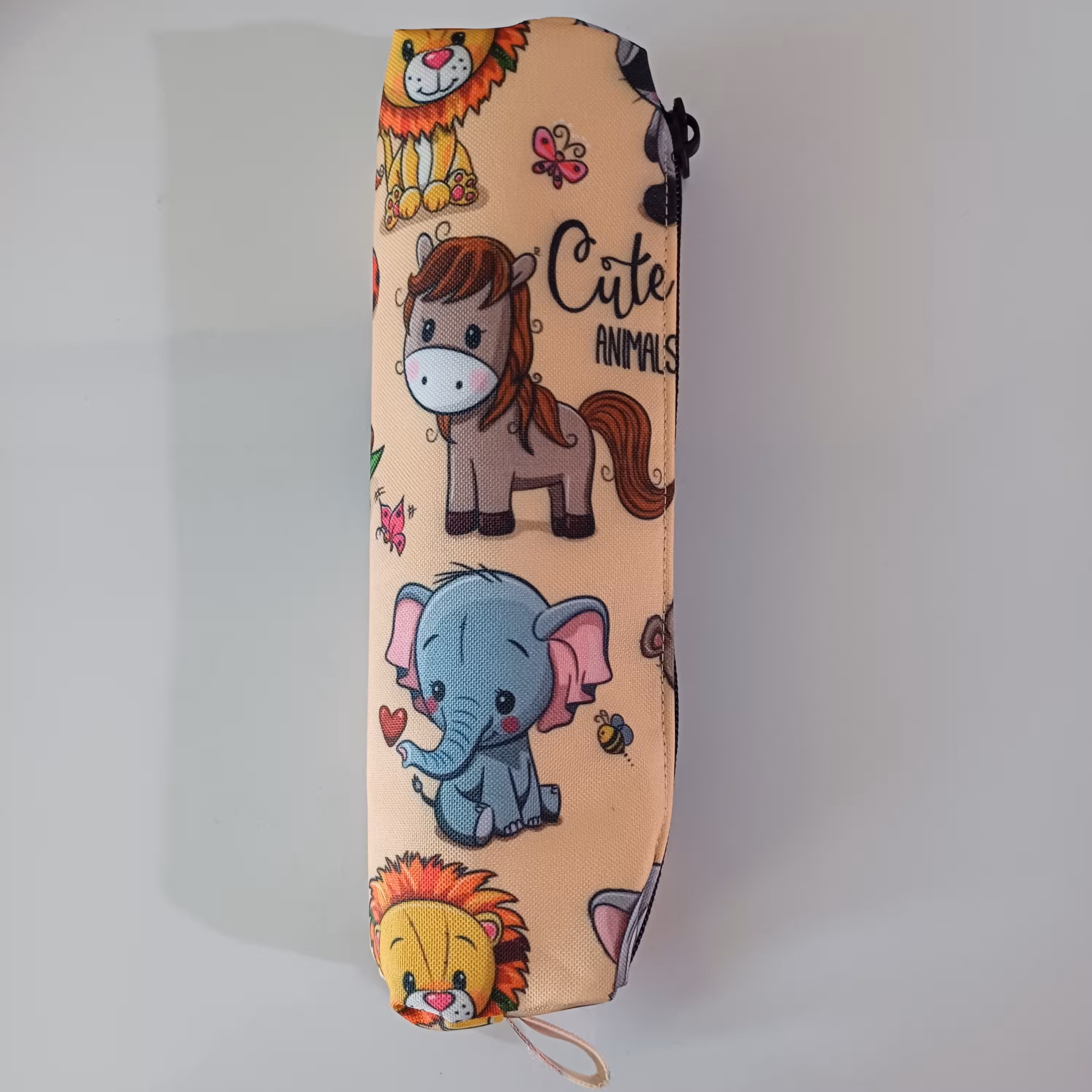 جامدادی تک زیپ فانتزی طرح حیوانات