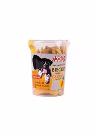 تشويقي بيسکوويت دودوتي (Dudotti) سگ با طعم هويج 150 گرمي