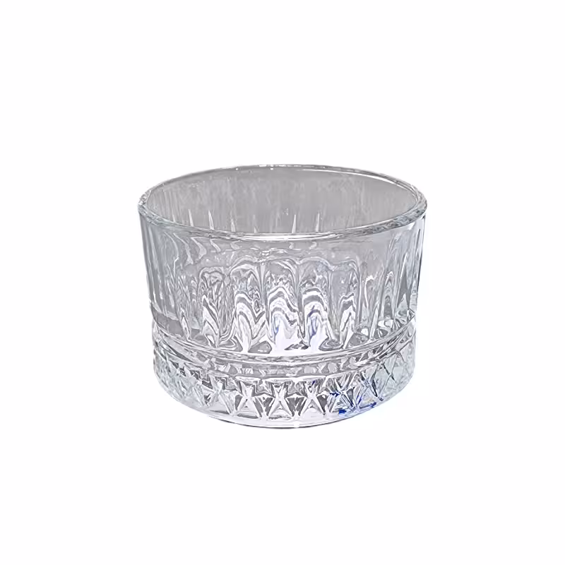 شیشه نیم لیوان کاسه اسلو  قطر 8 ارتفاع 5.5