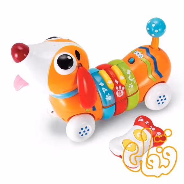 سگ کنترلی و موزیکال R/C Rainbow Pup 1142