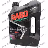 روغن موتور رابو مدل20W-50  SL  حجم 4.5 لیتری