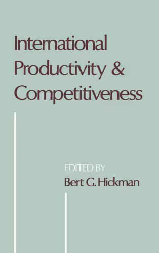 خرید و دانلود نسخه کامل کتاب International Productivity and Competitiveness