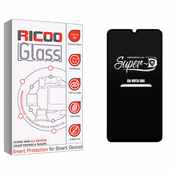 محافظ صفحه نمایش ریکو مدل RiC2 SuperD مناسب برای گوشی موبایل سامسونگ Galaxy A10s | کالا برتری