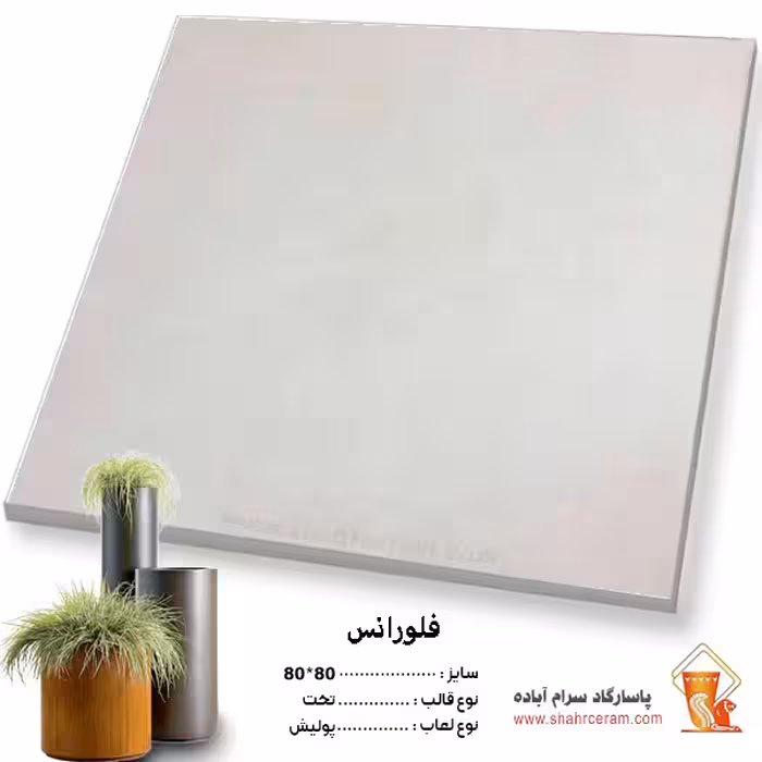 سرامیک پرسلان فلورانس 80*80 پاسارگاد آباده