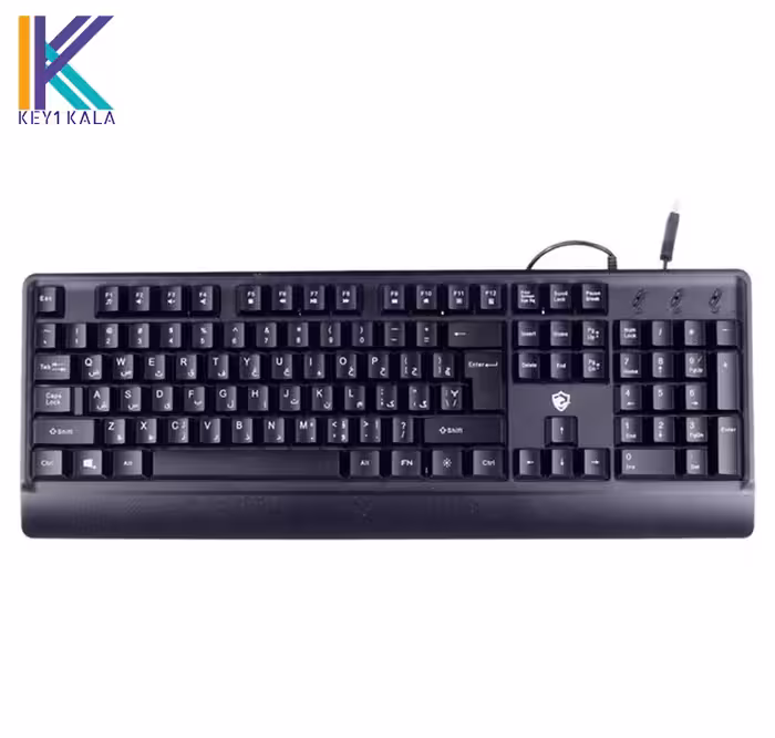 کیبورد گیمینگ باسیم فراسو مدل BGK-3300 RGB