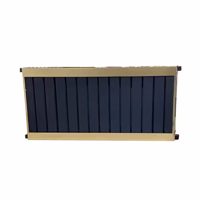 رادیاتور هاتیپس مدل کلاسیک 120cm مشکی طلایی