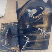 ست جادستمال کاغذی وسطل اشغال بارنگ دلخواه مشتری                                         