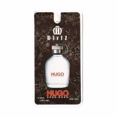 عطر جیبی مردانه دیوایز DIVIZ رایحه هوگو بوس HUGO حجم 45 میلی لیتر