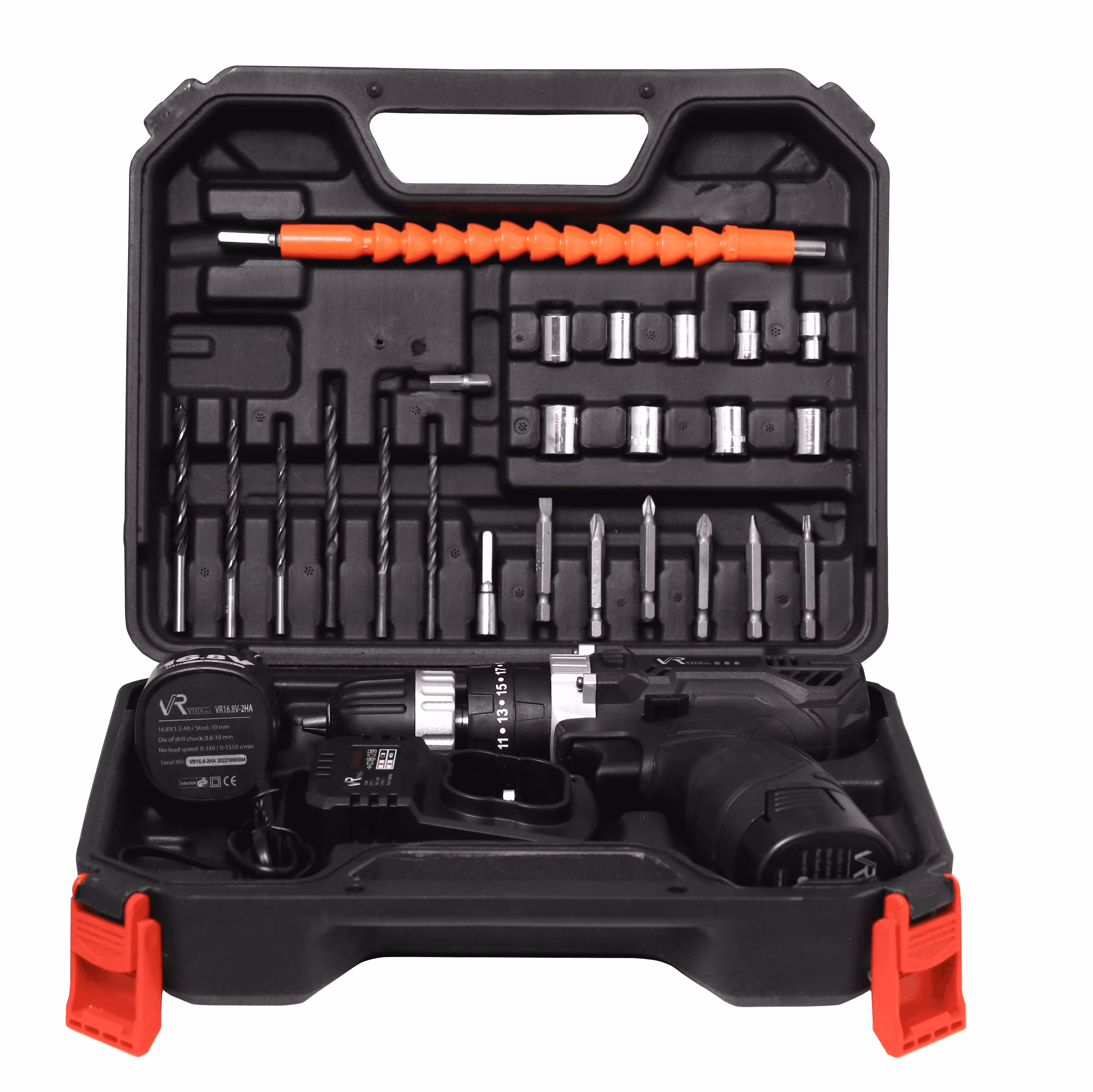 دریل شارژی ویوارکس VR16.8V-2HA دو باتری و یکسال ضمانت