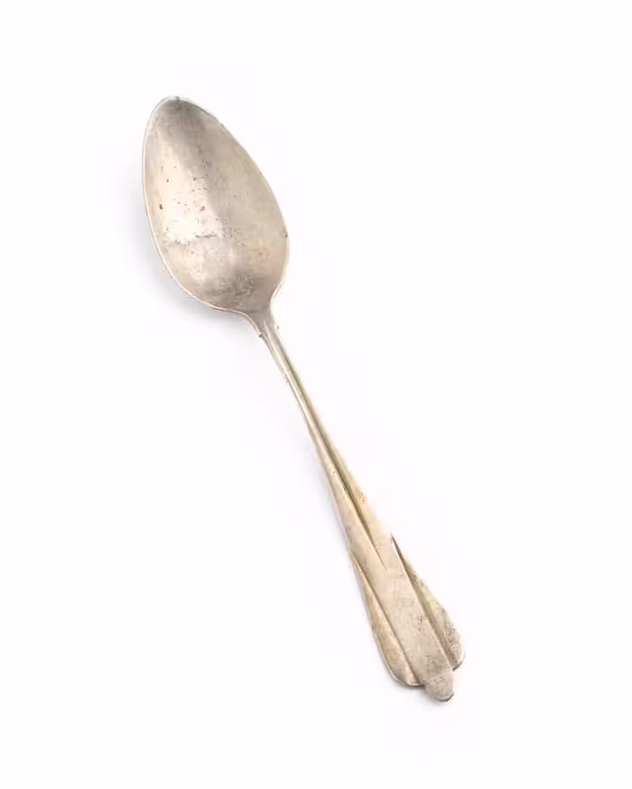 قاشق غذاخوری قدیمی کد 9