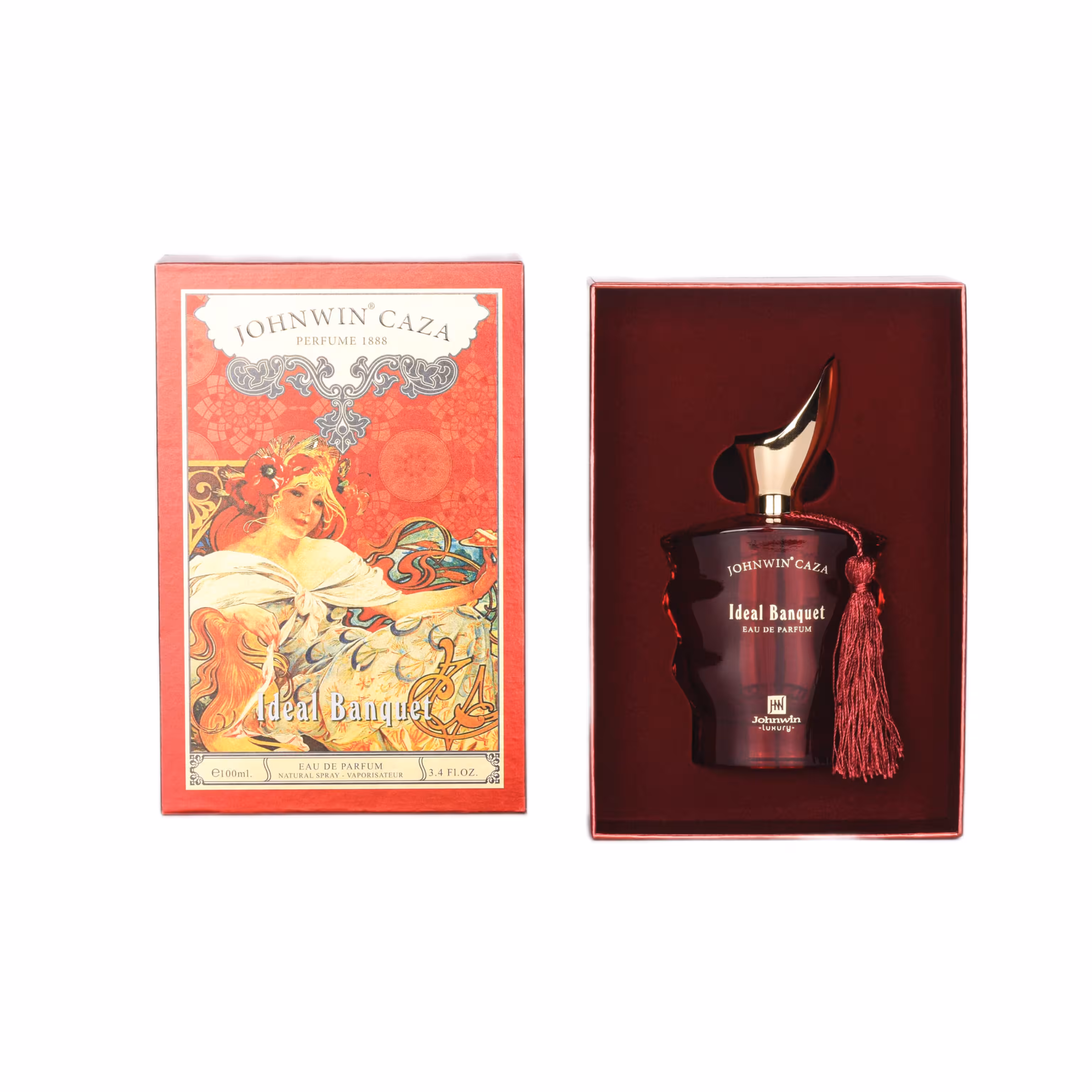 ادکلن زنانه جانوین مدل کازاموراتی بوکت ایده ال حجم 100‌میل