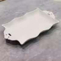 FUTIAN فوتین  دیس چینی دسته سر خود گود موج دار  HH10