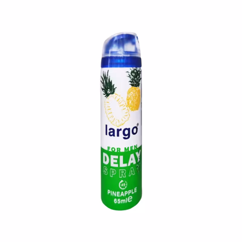 اسپری تاخیری لارگو LARGO رایحه آناناس حجم 65 میلی لیتر