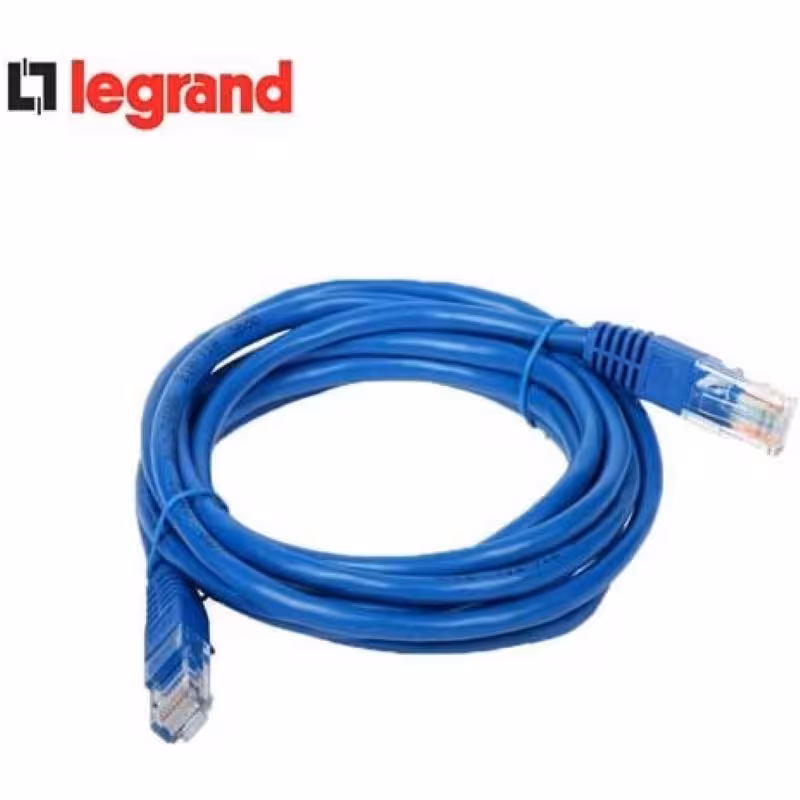 کابل پچ کورد 1 متری Cat6 UTP Legrand لگراند وارداتی