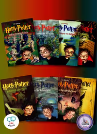 رمان آلمانی Harry Potter مجموعه 8 جلدی